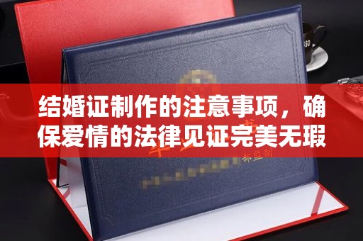 彰化市结婚证制作的注意事项，确保爱情的法律见证完美无瑕